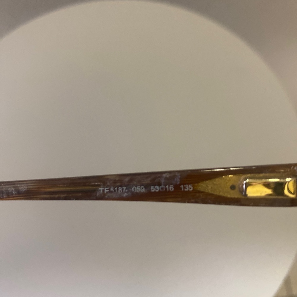 Tom Ford Tf5187 Brown Rectangular Frame - image 4